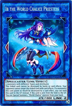 Ib the World Chalice Priestess COTD-EN048 YuGiOh Code of the Duelist