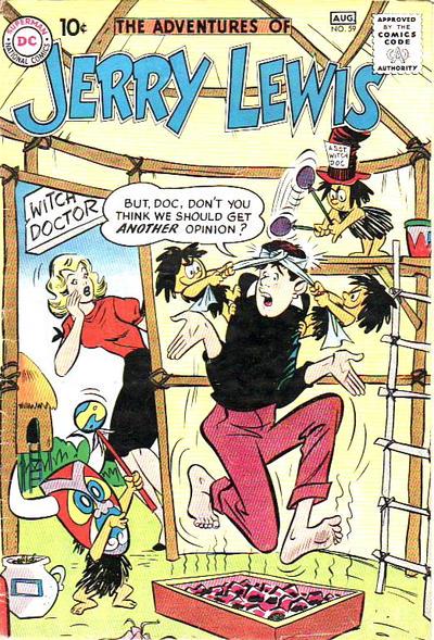 Adventures of Jerry Lewis #59 (1960) Comic Books Adventures of Jerry Lewis