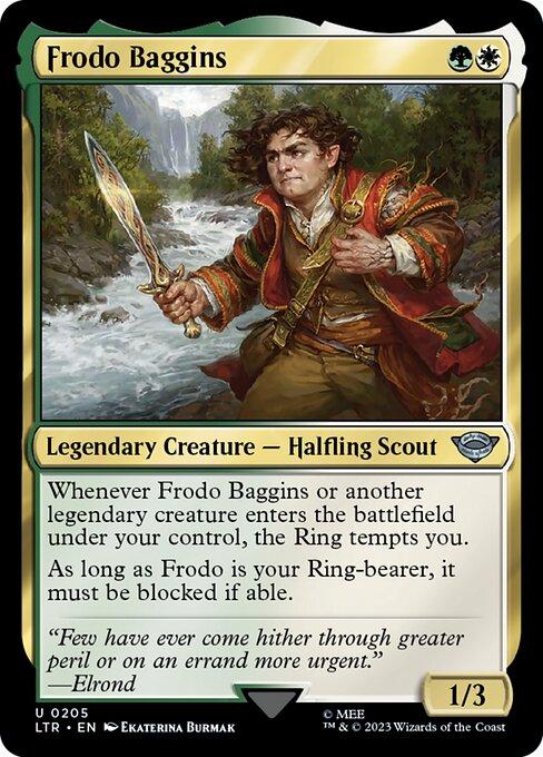 Frodo Baggins #205 Magic Lord of the Rings