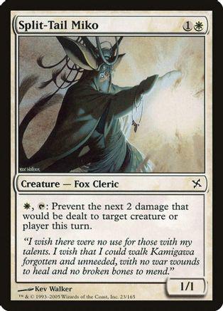 Split-Tail Miko Magic Betrayers of Kamigawa