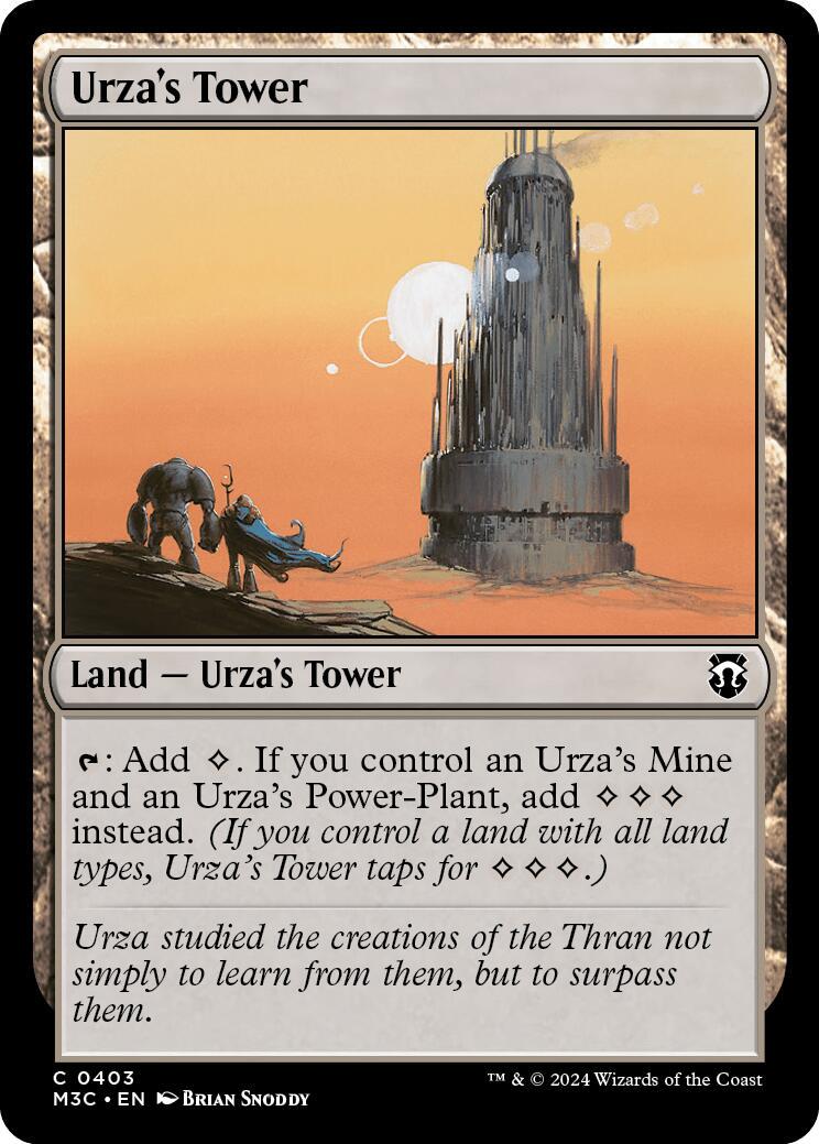 Urza's Tower #403 Magic Modern Horizons 3 Commander