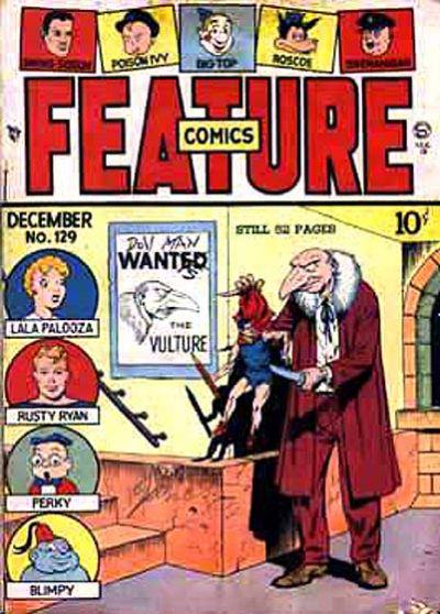 Feature Comics #129 (1948) Comic Books Feature Comics