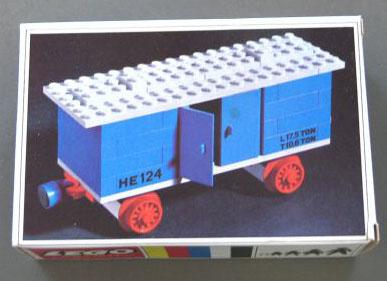 Goods Wagon #124 LEGO Train