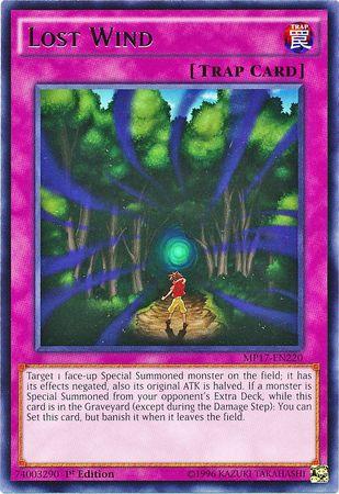 Lost Wind MP17-EN220 YuGiOh 2017 Mega-Tin Mega Pack