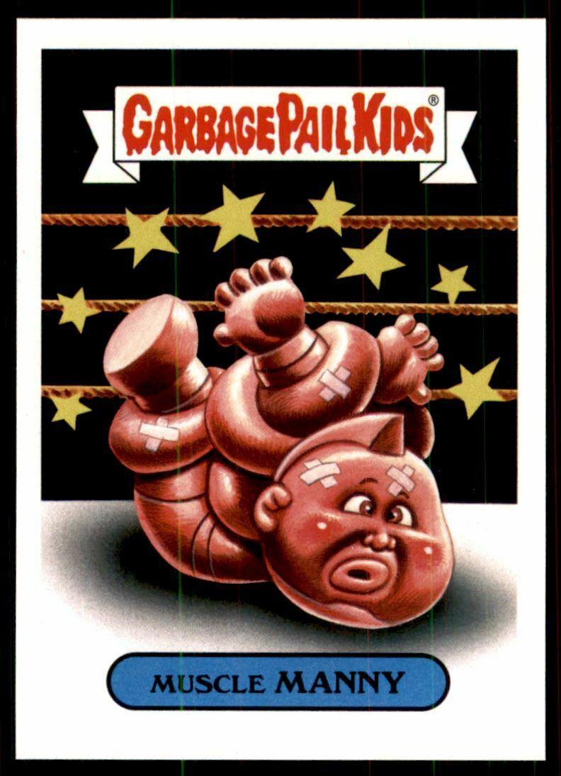Muscle MANNY #1a Garbage Pail Kids We Hate the 80s
