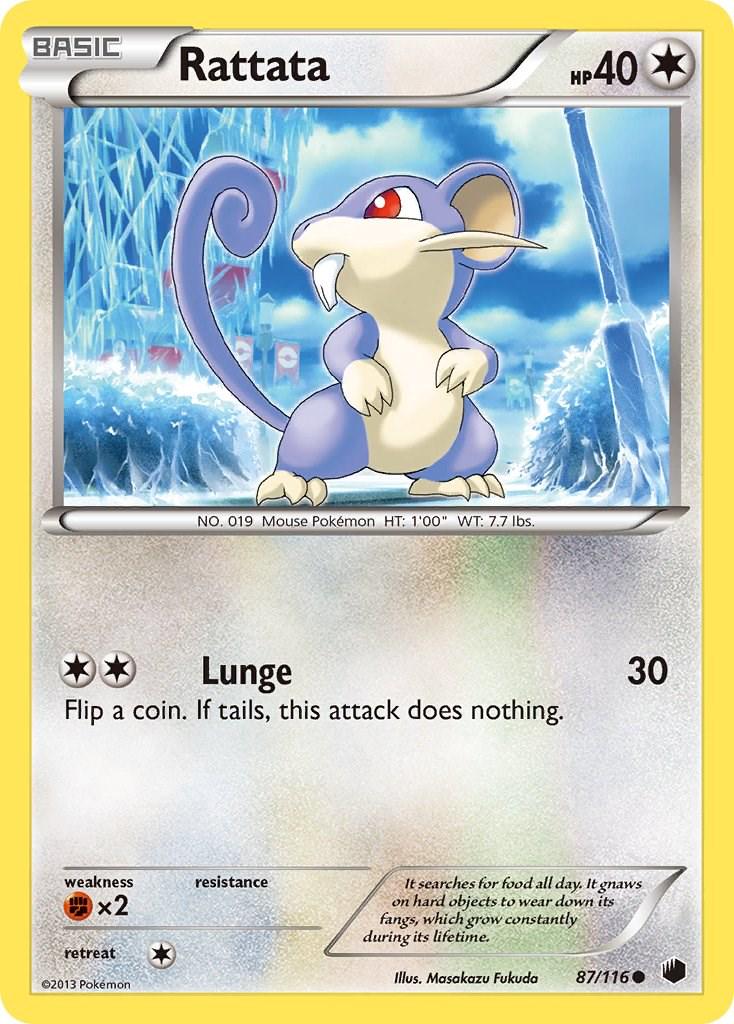 Rattata #87 Pokemon Plasma Freeze
