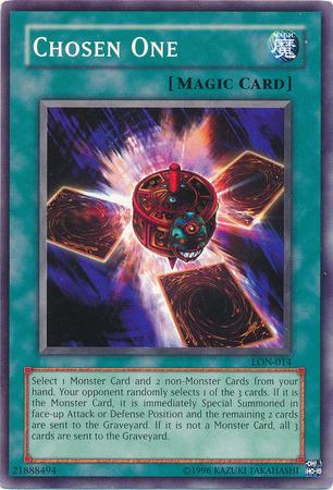 Chosen One LON-014 YuGiOh Labyrinth of Nightmare