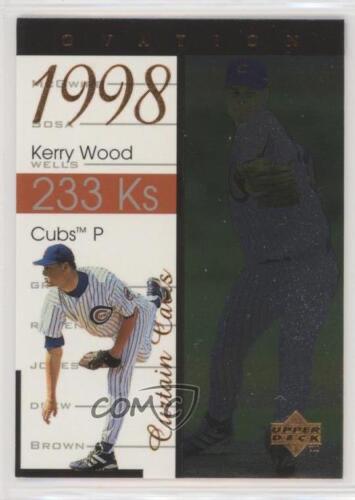 Kerry Wood #R8 Baseball Cards 1999 Upper Deck Ovation Curtain Calls
