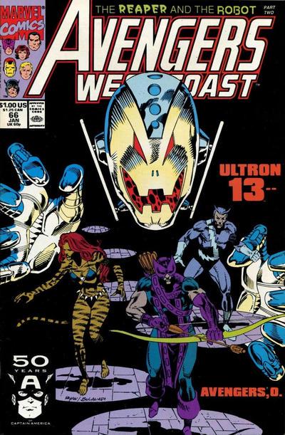 West Coast Avengers #66 (1991) Comic Books West Coast Avengers