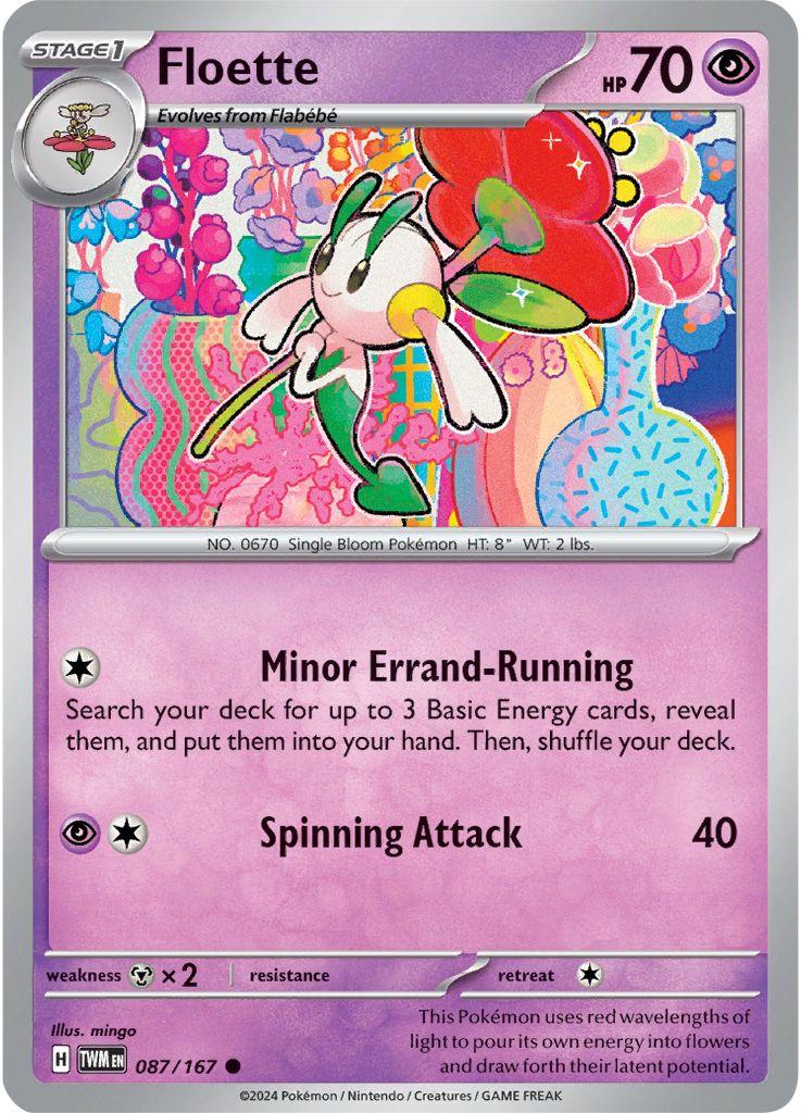 Floette #87 Pokemon Twilight Masquerade