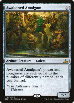 Awakened Amalgam #175 Magic Rivals of Ixalan