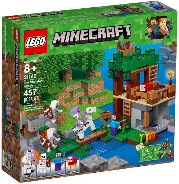 The Skeleton Attack #21146 LEGO Minecraft