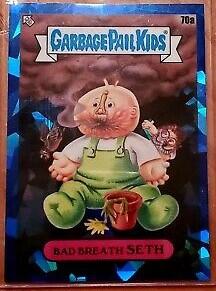 Bad Breath SETH #70a Garbage Pail Kids 2020 Sapphire