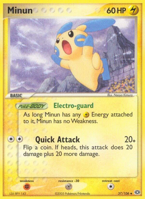 Minun #37 Pokemon Emerald