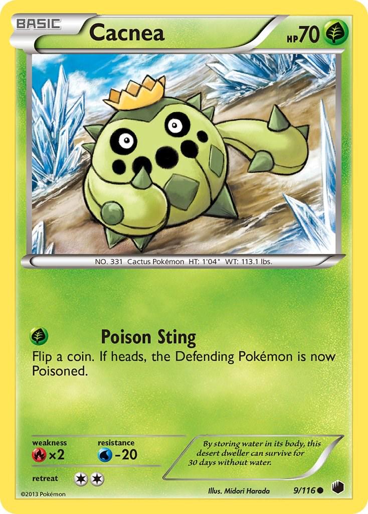 Cacnea #9 Pokemon Plasma Freeze