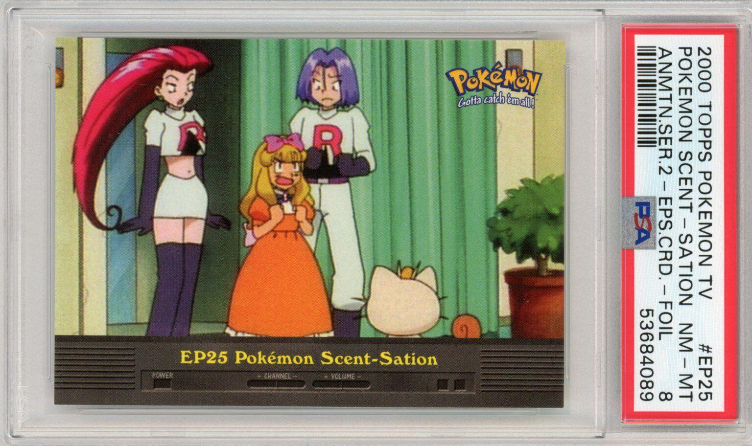 Pokemon Scent-Sation #EP25 Pokemon 2000 Topps TV