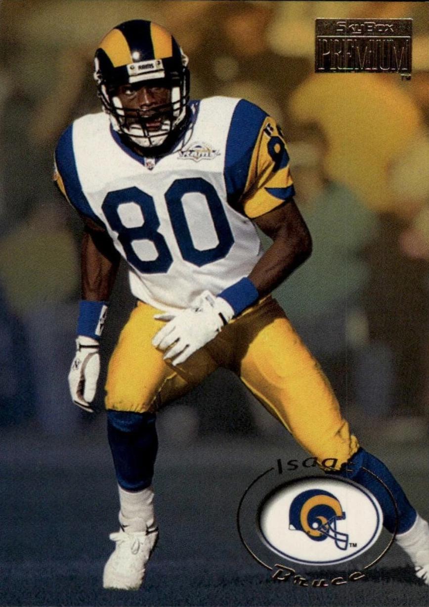 Isaac Bruce #150 1996 Skybox Premium Football
