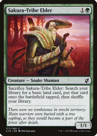 Sakura-Tribe Elder Magic Commander 2019