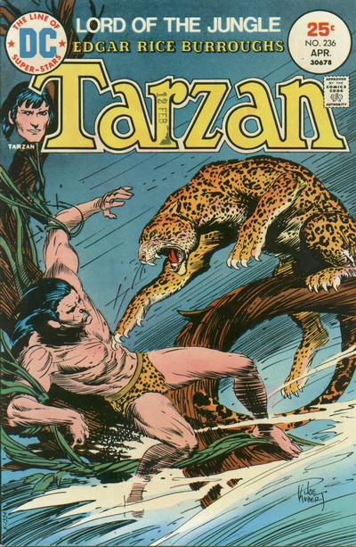 Tarzan #236 (1975) Comic Books Tarzan
