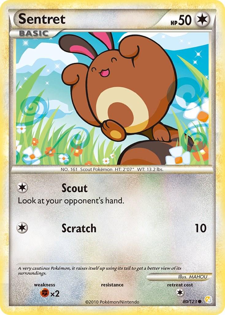 Sentret #80 Pokemon HeartGold & SoulSilver