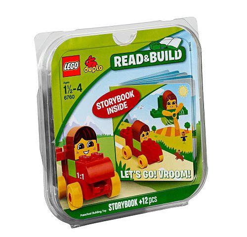 Read & Build Let's Go Vroom #6760 LEGO DUPLO