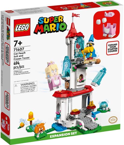 Cat Peach Suit and Frozen Tower #71407 LEGO Super Mario