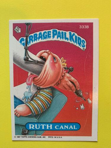 RUTH Canal #333B 1987 Garbage Pail Kids