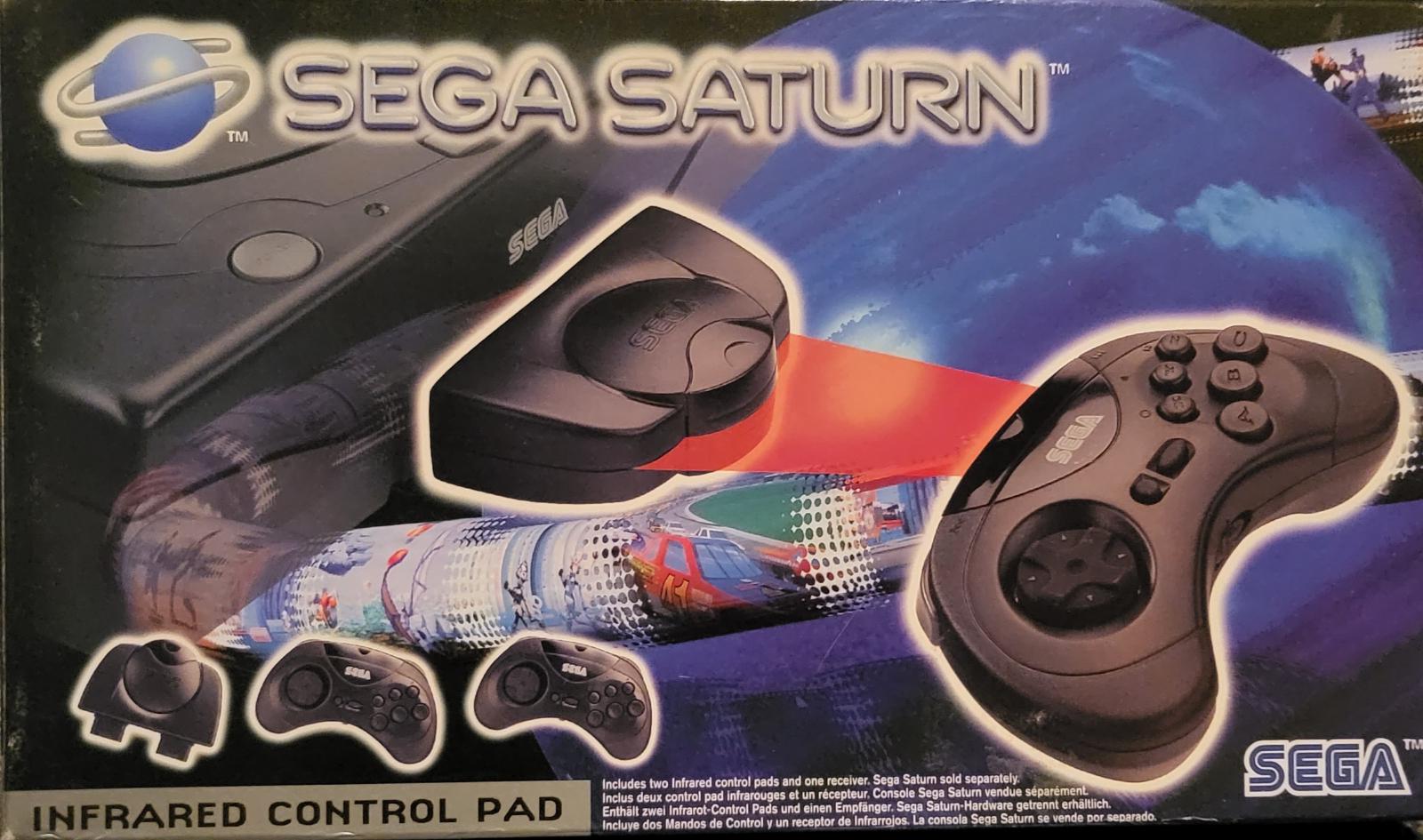 Sega Saturn infrared Control Pads PAL Sega Saturn