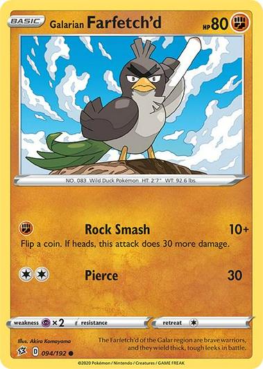Galarian Farfetch'd #94 Cover Art