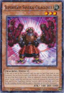 Superheavy Samurai Gigagloves SP17-EN010