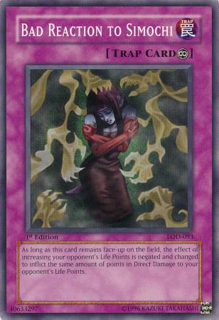 bad yugioh cards Amazon.com: Yu-Gi-Oh! - Bad Reaction to Simochi (DB2-EN202) - Dark  Beginnings 2 - Unlimited Edition main image 0