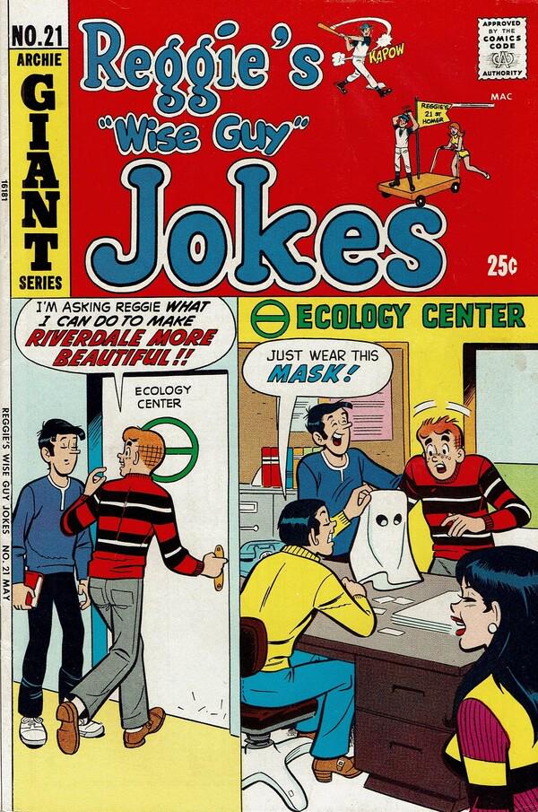 Reggie's Wise Guy Jokes #21 (1972) Comic Books Reggie's Wise Guy Jokes