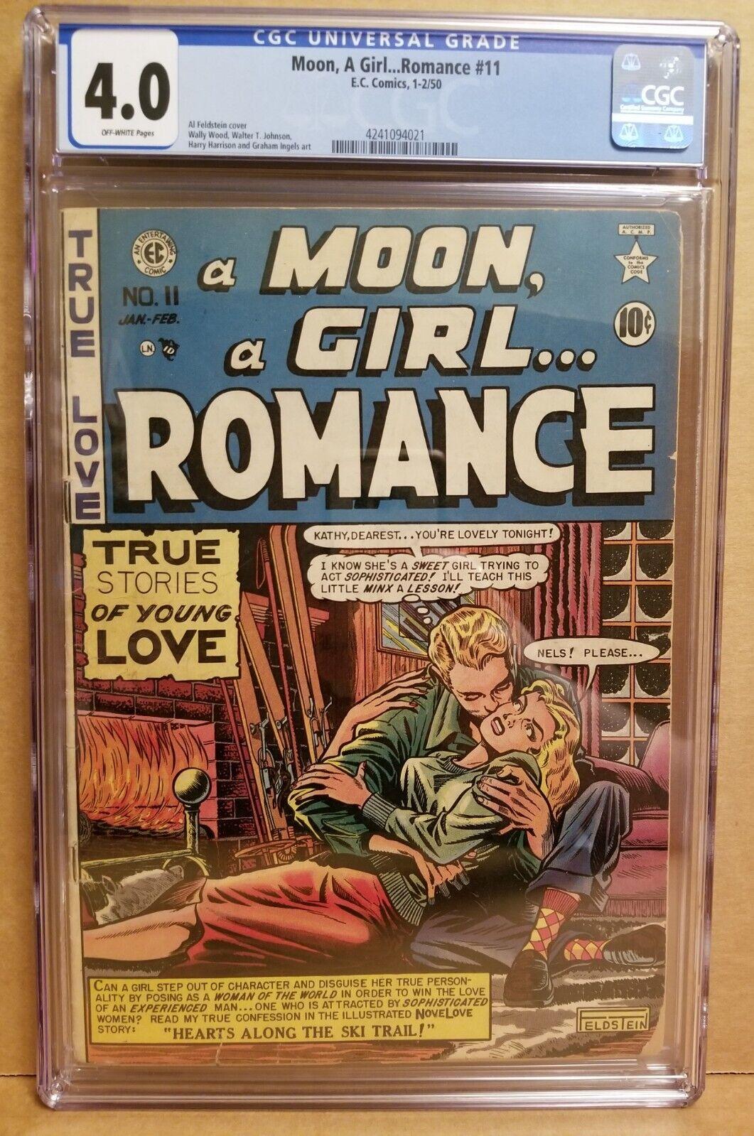 Moon: A Girl Romance #11 (1950) Comic Books Moon: A Girl Romance