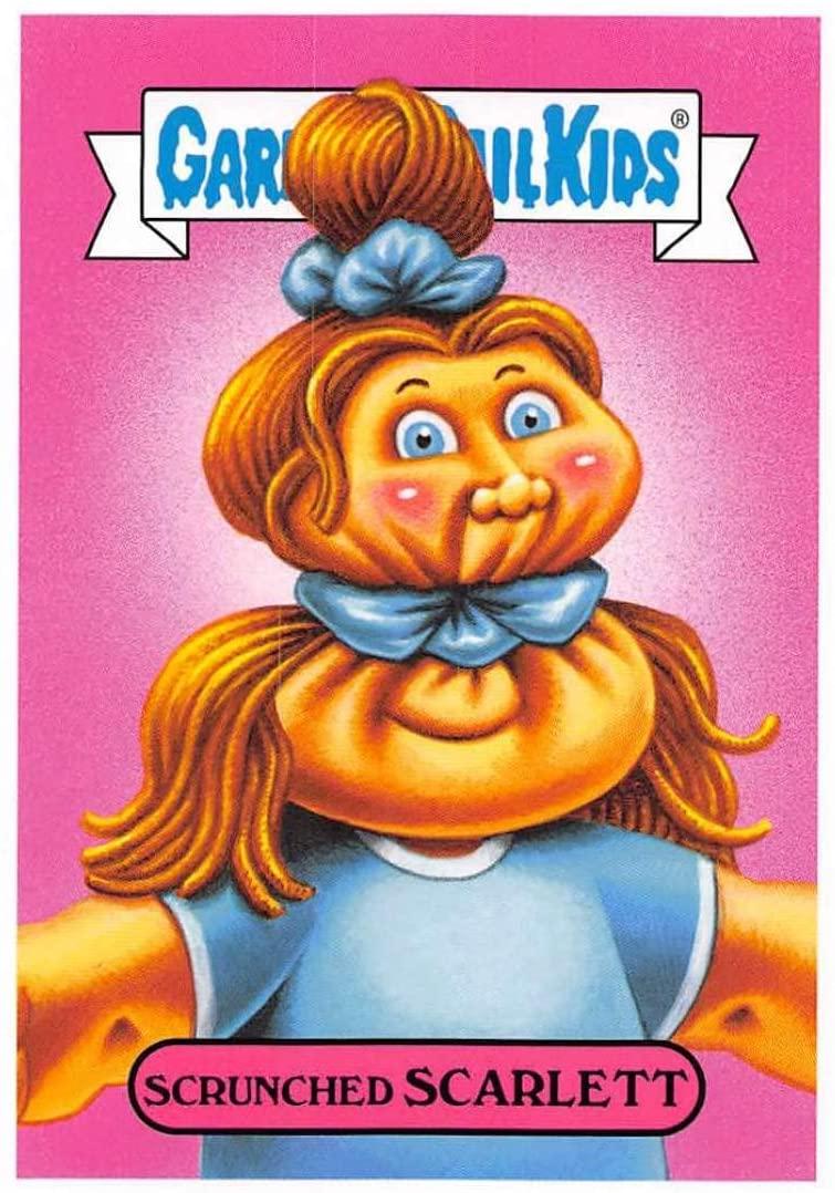 Scrunched SCARLETT #3a Garbage Pail Kids We Hate the 90s