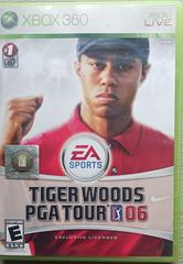 Tiger Woods PGA Tour 2006 Xbox 360 Game & Case with Manual CIB Free Shipping