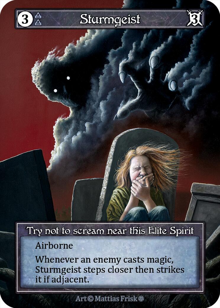 Sturmgeist [Foil] - Sorcery: Contested Realms Gothic - Sorcery: Contested Realm card