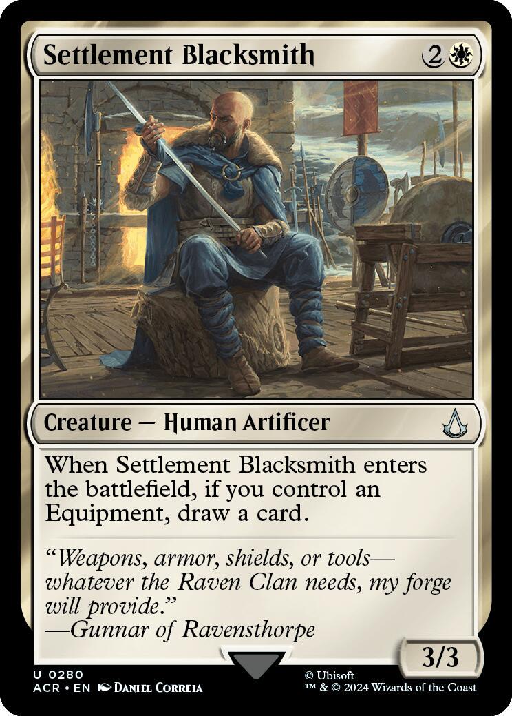 Settlement Blacksmith (Magic Assassin's Creed)