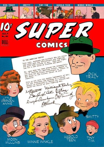Super Comics #86 (1945) Comic Books Super Comics