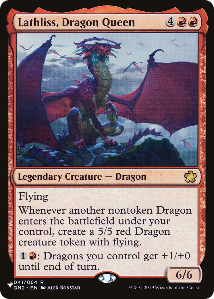 Lathliss, Dragon Queen #41 Magic The List Reprints