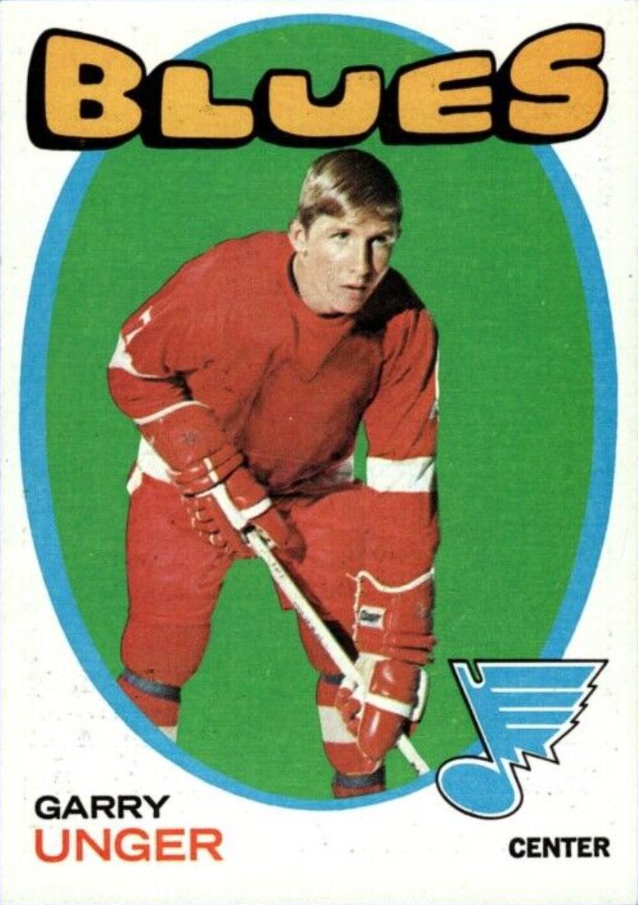 Garry Unger #26 Hockey Cards 1971 Topps