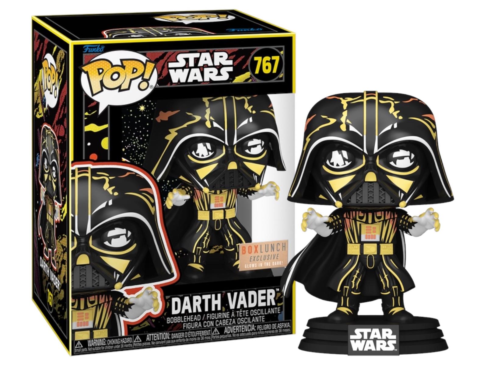 Darth Vader #767 Star Wars Funko Pop box and figure