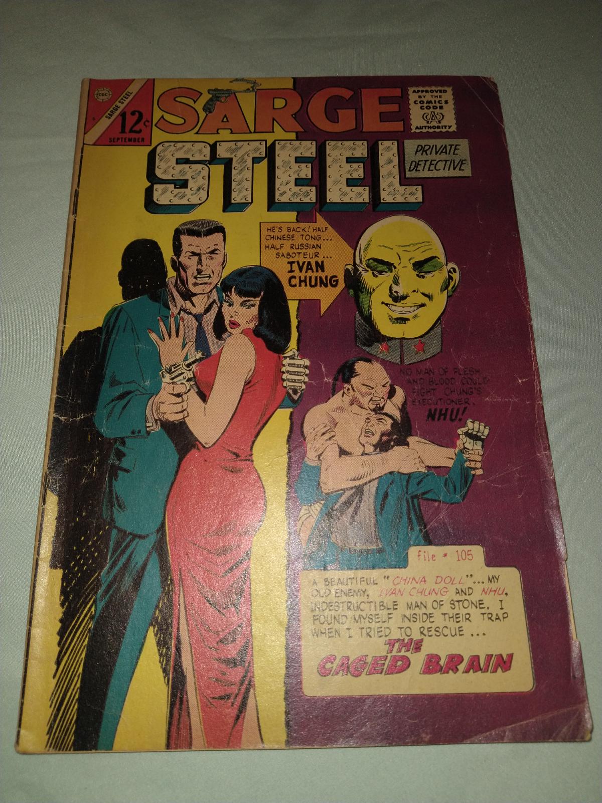 Sarge Steel #5 (1964) Comic Books Sarge Steel