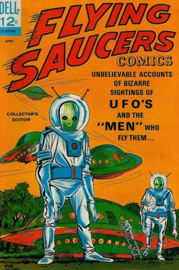 Flying Saucers #1 (1967) Comic Books Flying Saucers