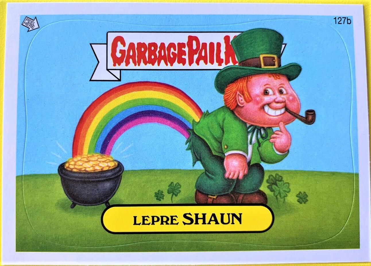 Lepre SHAUN #127b 2013 Garbage Pail Kids