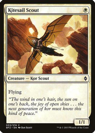 Tap to enlarge Kitesail Scout, Magic Battle for Zendikar