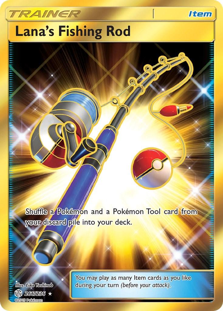 Lana's Fishing Rod #266 Pokemon Cosmic Eclipse