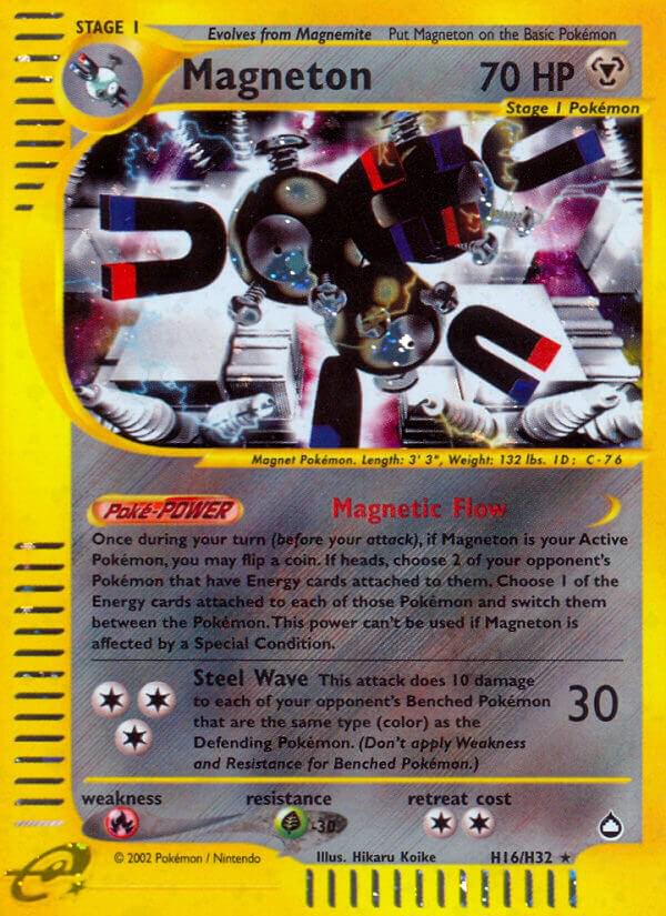 Magneton #H16 Pokemon Aquapolis