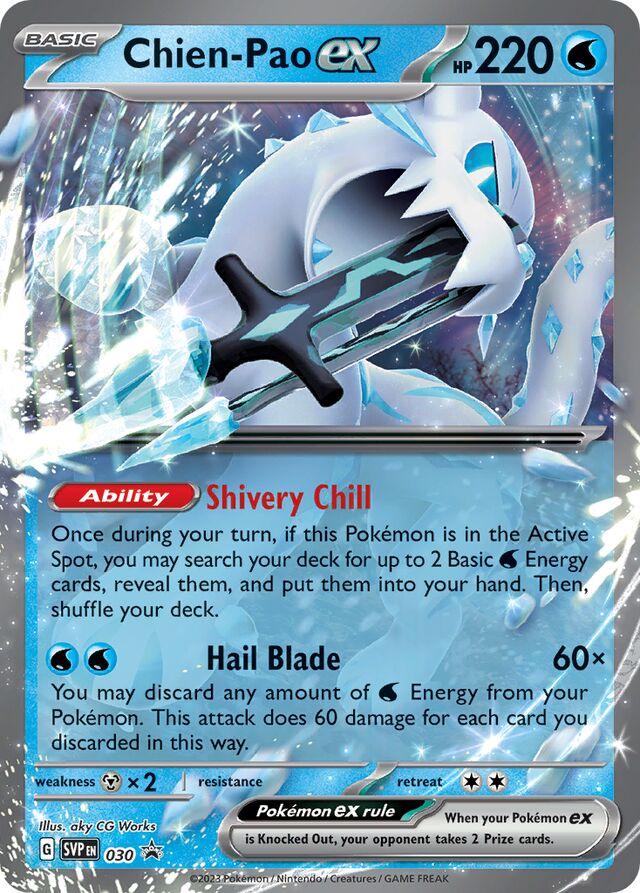 Chien-Pao ex #30 Pokemon Promo