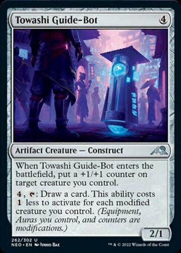 Towashi Guide-Bot Magic Kamigawa: Neon Dynasty Commander