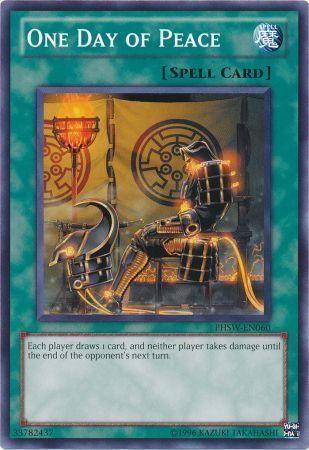 One Day of Peace PHSW-EN060 YuGiOh Photon Shockwave